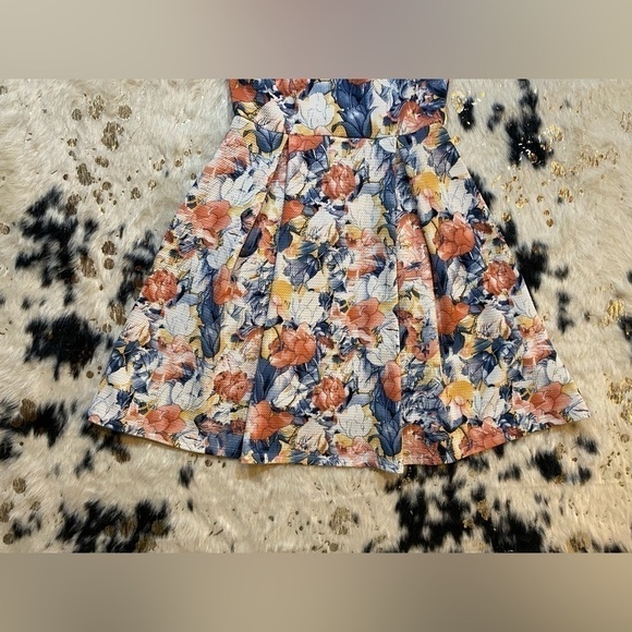 𝅺SOPRANO Women’s Multicolor Floral Spaghetti Strap Dress Size Small - Picture 8 of 8